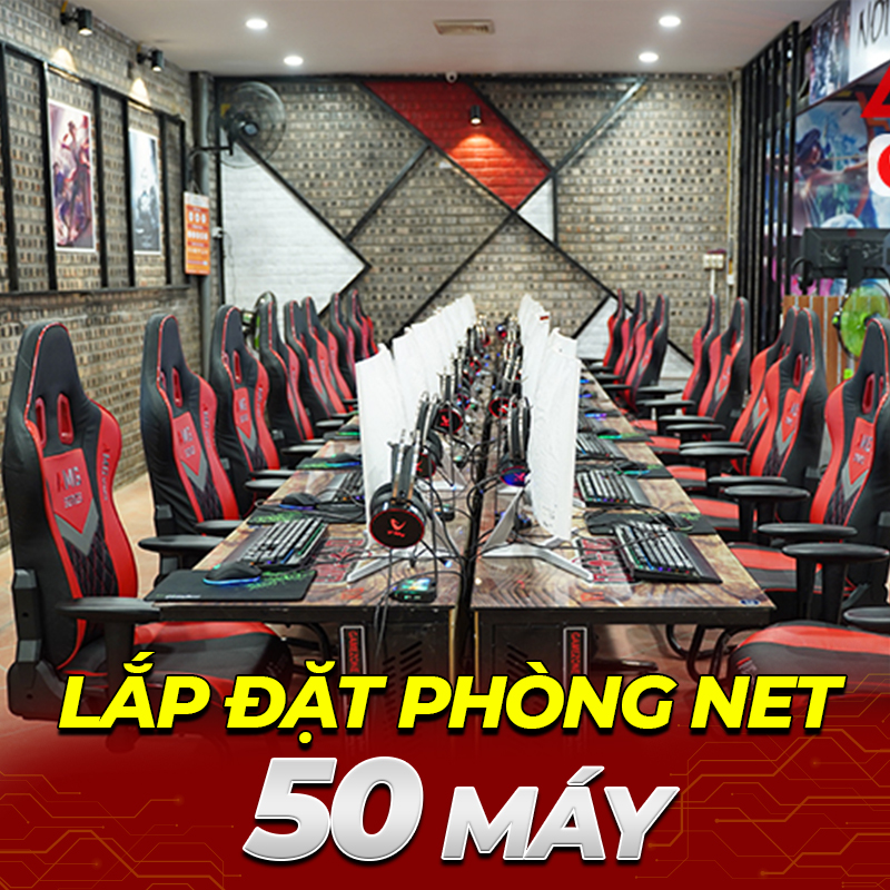 Lắp đặt quán net 50 máy cần bao nhiêu vốn?