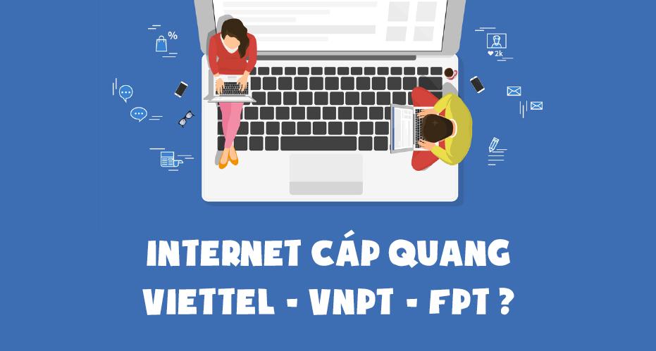 So sánh tốc độ đường truyền Internet VNPT, FPT, Viettel cho phòng game
