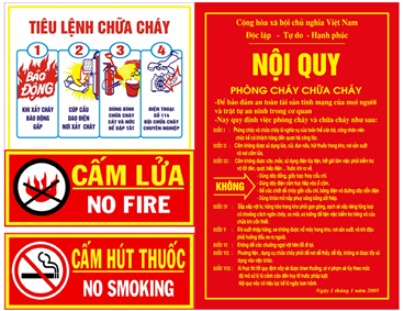 Xuất hiện nội quy phòng nét, tiêu lệnh chữa cháy gắt nhất tại Việt Nam